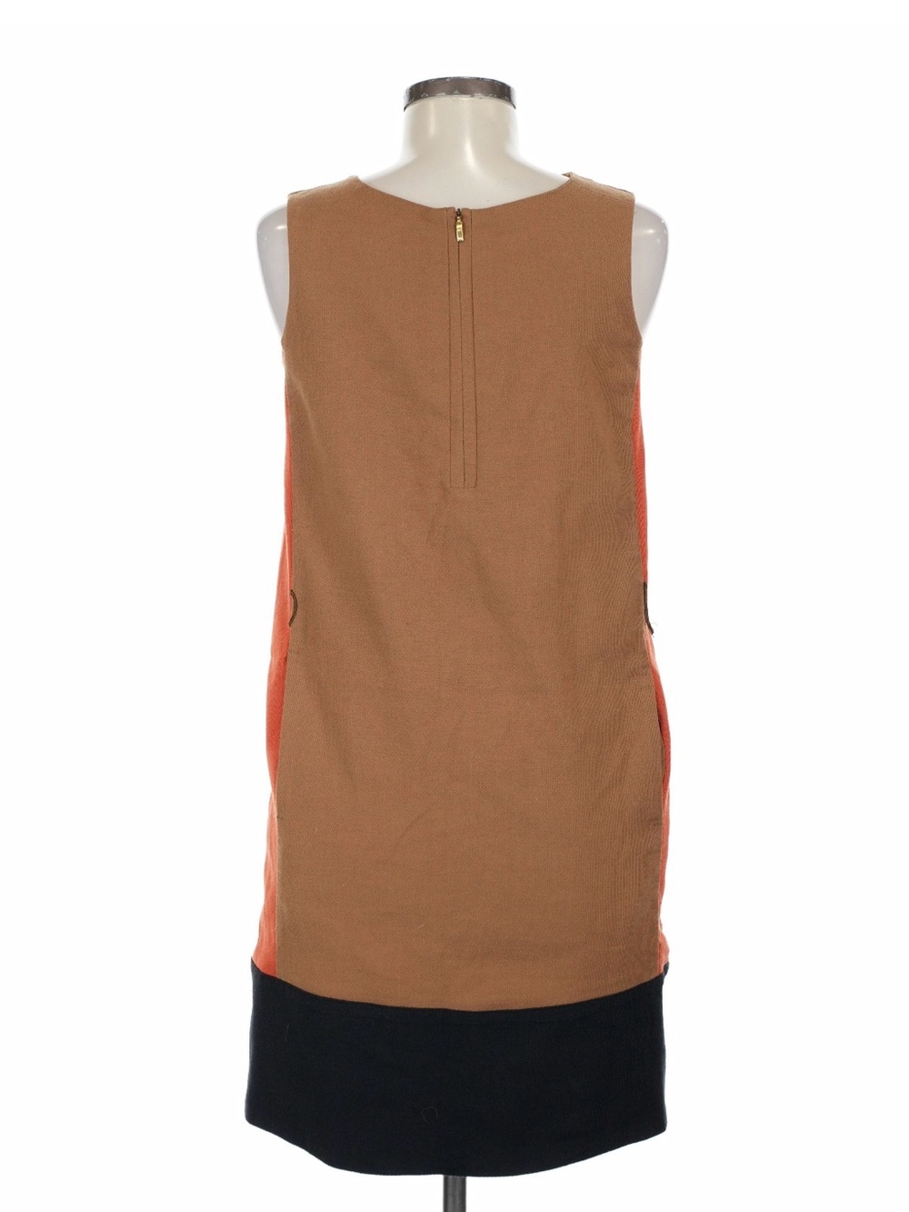 Mango Fall Color Block Dress - Picture 2 of 6
